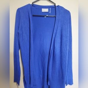 Cyrus open front sweater size small